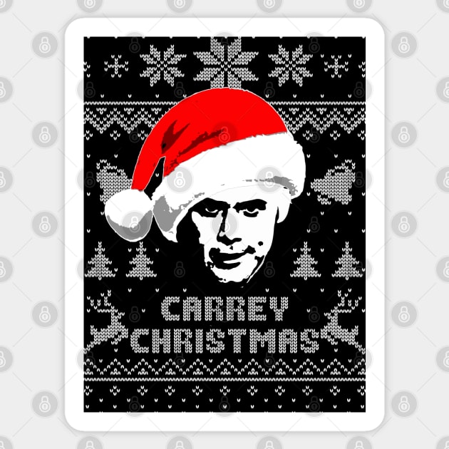 Carrey Christmas Sticker by Nerd_art